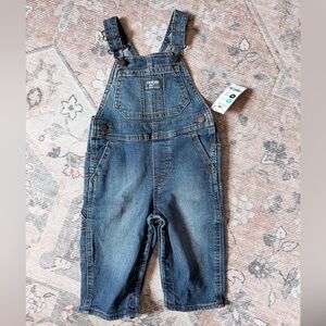OshKosh B'gosh Classic Blue Kids Overalls 12M